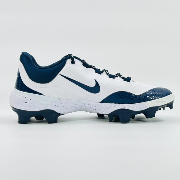 Nike Alpha Huarache Elite 4 Low MCS \'White Navy\' FD6255-107 Baseball Multi Size main image 9